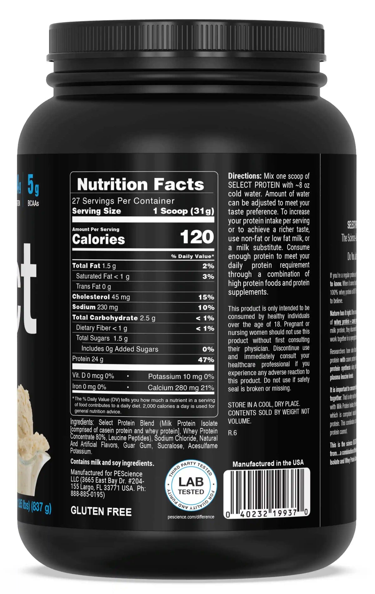 Select Protein Powder