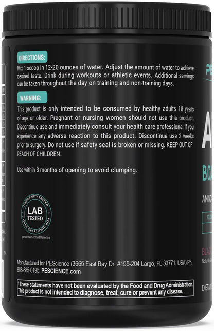 Amino IV BCAAs + EAAs