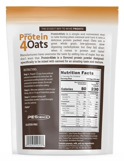 Protein4Oats Protein for Oatmeal